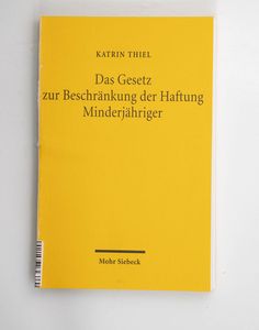 Das Gesetz zur Beschränkung der Haftun... Das Gesetz zur Beschränkung der Haftun...