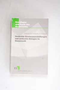 Verdeckte Gewinnausschüttungen und ver... Verdeckte Gewinnausschüttungen und ver...