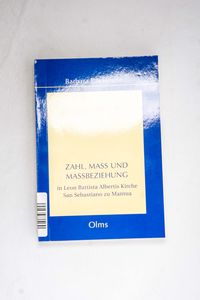 Zahl, Maß und Maßbeziehung in Leon Bat... Zahl, Maß und Maßbeziehung in Leon Bat...