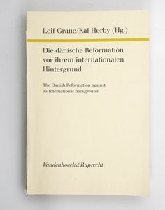 Die dänische Reformation vor ihrem int... Die dänische Reformation vor ihrem int...