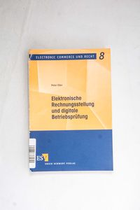 Elektronische Rechnungsstellung und di...