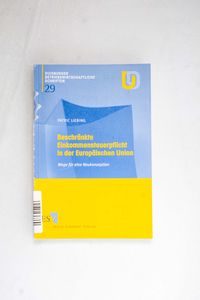 Beschränkte Einkommensteuerpflicht in ... Beschränkte Einkommensteuerpflicht in ...