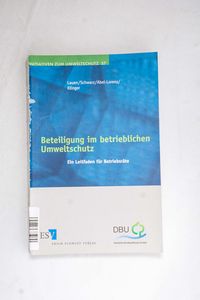 Beteiligung im betrieblichen Umweltsch... Beteiligung im betrieblichen Umweltsch...