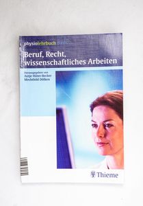 Beruf, Recht, wissenschaftliches Arbei... Beruf, Recht, wissenschaftliches Arbei...