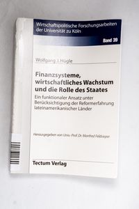 Finanzsysteme, wirtschaftliches Wachst...