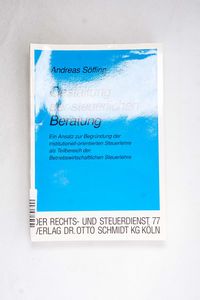 Gestaltung der steuerlichen Beratung e... Gestaltung der steuerlichen Beratung e...
