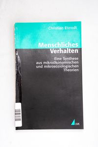 Menschliches Verhalten Eine Synthese a... Menschliches Verhalten Eine Synthese a...