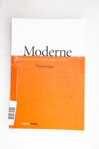 Moderne. Kulturwissenschaftliches Jahr... Moderne. Kulturwissenschaftliches Jahr...