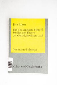 Für eine erneuerte Historik : Studien ... Für eine erneuerte Historik : Studien ...