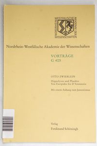 Hippolytos und Phaidra. Von Euripides ...