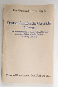 Deutsch-französische Gespräche 1920 - ...