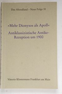 Mehr Dionysos als Apoll - Achim Aurnha... Mehr Dionysos als Apoll - Achim Aurnha...