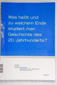 Was heißt und zu welchem Ende studiert... Was heißt und zu welchem Ende studiert...
