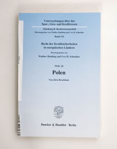 Recht der Kreditsicherheiten in europä... Recht der Kreditsicherheiten in europä...