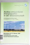 Ausbau erneuerbarer Energiequellen in der Stromwir