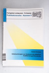 Untersuchungen zur Ansteuerung adaptiv... Untersuchungen zur Ansteuerung adaptiv...
