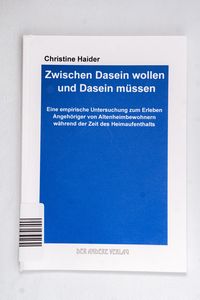 Gebr. - Zwischen Dasein wollen und Das...