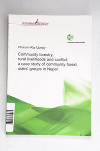 Community forestry, rural livelihoods ... Community forestry, rural livelihoods ...
