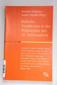 Jüdische Traditionen in der Philosophi...