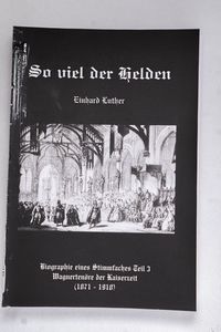 So viel der Helden - Biographie eines ... So viel der Helden - Biographie eines ...