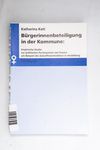 Bürgerinnenbeteiligung in der Kommune. Empirische