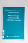 Mehrsprachiger Fachunterricht in Ländern Europas 