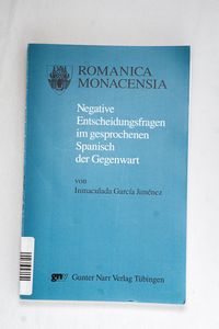 Negative Entscheidungsfragen im gespro... Negative Entscheidungsfragen im gespro...