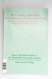 W. A. Unkrig (1883-1956) - Herausgegeb...