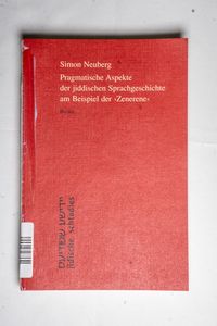 Pragmatische Aspekte der jiddischen Sp... Pragmatische Aspekte der jiddischen Sp...