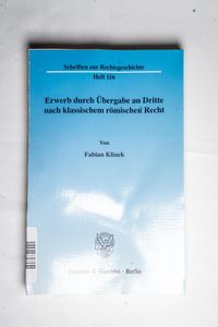 Erwerb durch Übergabe an Dritte nach k... Erwerb durch Übergabe an Dritte nach k...