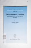 Die Rechtsidee des Eigentums.: Eine re...