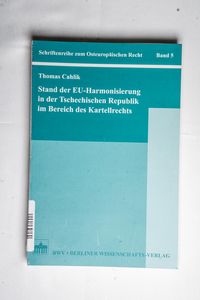 Stand der EU-Harmonisierung in der Tsc...