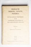 Rückläufiger Wortindex zum Venediger W...