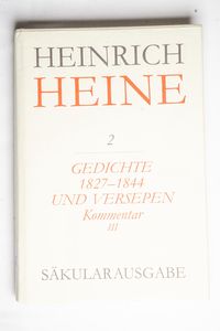 Heinrich Heine Säkularausgabe / Gedich... Heinrich Heine Säkularausgabe / Gedich...