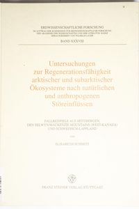 Untersuchungen zur Regenerationsfähigk... Untersuchungen zur Regenerationsfähigk...