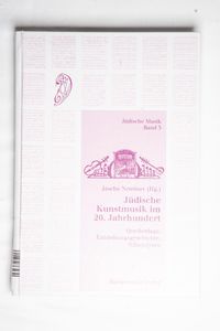 Jüdische Kunstmusik im 20. Jahrhundert Jüdische Kunstmusik im 20. Jahrhundert