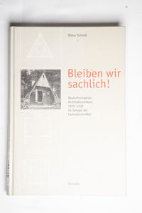 Bleiben wir sachlich! Deutschschweizer... Bleiben wir sachlich! Deutschschweizer...