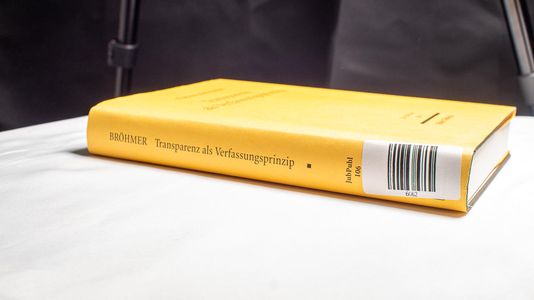 Transparenz als Verfassungsprinzip