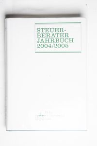 Steuerberater-Jahrbuch 2004/2005