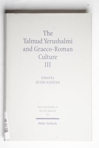 The Talmud Yerushalmi & Graeco-Roman C... The Talmud Yerushalmi & Graeco-Roman C...