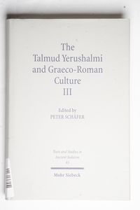 The Talmud Yerushalmi & Graeco-Roman C...