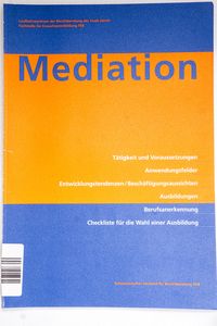 Mediation Berufsberatung d. Stadt Züri... Mediation Berufsberatung d. Stadt Züri...