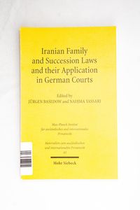 Iranian Family and Succession Laws and... Iranian Family and Succession Laws and...