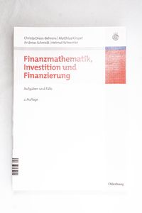 Finanzmathematik, Investition und Fina...