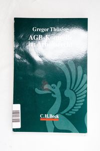 AGB-Kontrolle im Arbeitsrecht - Thüsin...