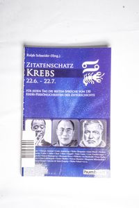 Zitatenschatz Krebs - 22.06. - 22.07: ...