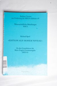 Edition auf hohem Niveau. Zu den Grund... Edition auf hohem Niveau. Zu den Grund...