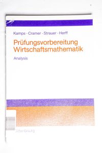 Prüfungsvorbereitung Wirtschaftsmathem... Prüfungsvorbereitung Wirtschaftsmathem...