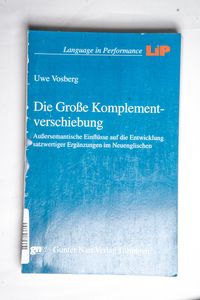 Die Große Komplementverschiebung (Lang... Die Große Komplementverschiebung (Lang...