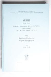 Chrêsis. Die Methode der Kirchenväter ... Chrêsis. Die Methode der Kirchenväter ...